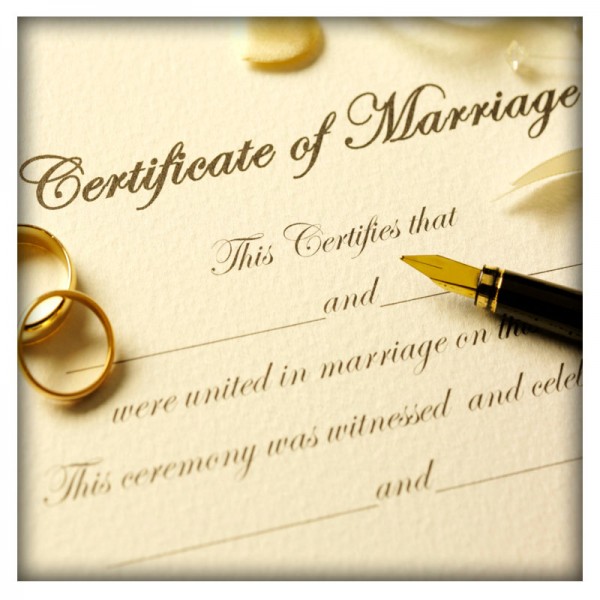 Marriage Certificate Verification
